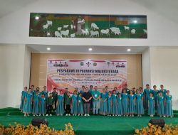 Juara Umum Pesparawi ke-IV, Halmahera Utara Mewakili Maluku Utara Tingkat Nasional