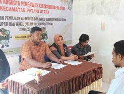 Panwaslu Patani Utara Umumkan Nama-nama Terpilih Jadi Anggota PKD