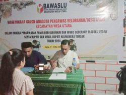 Panwaslu Weda Utara Gelar Tes Wawancara Anggota PKD