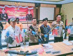 Polisi di Halut Tangkap 4 Tersangka Pemilik Senpi, Terancam Penjara Seumur Hidup