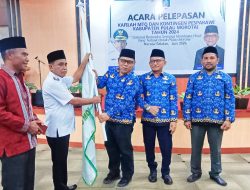 Puluhan Kafilah MTQ dan Kontingen Pesparawi Pulau Morotai Resmi Dilepas