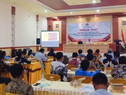 KPU Morotai Resmi Menggelar Bimtek Coklit Pemilihan Serentak 2024