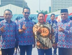 Hadiri Puncak Harganas 2024, Aliong Mus Sebut Program Pemerintah Pusat Perlu Didukung