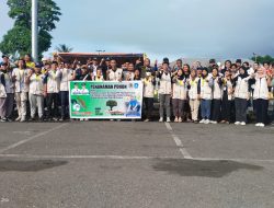 Kolaborasi Mahasiswa UGM dan Pemda Halut Tanam Pohon di Areal Pelabuhan