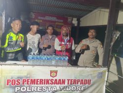 Seorang Pemuda Diamankan Polisi Lantaran Bawa Cap Tikus dari Manado