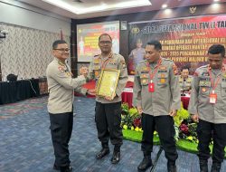 Polresta Tidore Terima Penghargaan atas Pengungkapan Kasus Miras Terbanyak