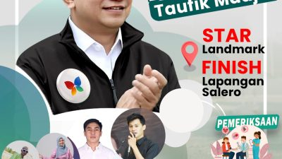Ribuan Warga Ternate Akan Meriahkan Jalan Sehat Bersama Taufik Madjid