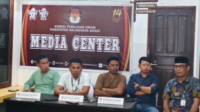 KPU Halbar Beri Batas Waktu ke Pemda Cairkan Sisa Hibah Pilkada