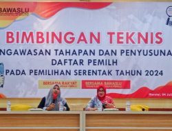Gelar Bimtek, Ketua Bawaslu Morotai: Data Pemilih Harus Dipastikan Akurat