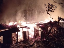 Rumah Tak Berpenghuni di Morotai Ludes Terbakar