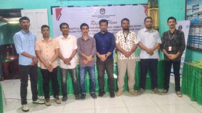 PPK Morotai Timur Gelar Pleno DPHP Pilkada 2024