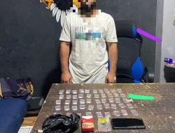 Polisi Tangkap Seorang Lelaki Pengedar Sabu 17,50 Gram di Ternate