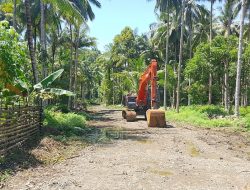 Proyek Jalan Milik Bos Fortun di Halmahera Selatan Terbengkalai