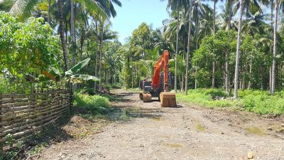 Proyek Jalan Milik Bos Fortun di Halmahera Selatan Terbengkalai