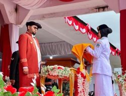 Momen Upacara Kemerdekaan, Bassam Ajak Warga Majukan Halmahera Selatan