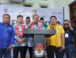 Rusli-Rio Siap Unjuk Taring di Pilkada Morotai Usai Mendaftar
