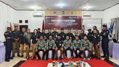 Hari Kedua Pendaftaran, KPU Halbar Terima Berkas 2 Paslon Pilkada 2024