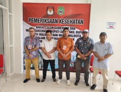 KPU Halbar Pantau Pelaksanaan Tes Kesehatan Bacalon Pilkada di Ternate