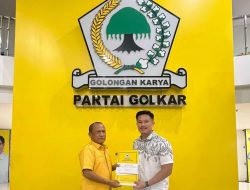 Maju Pilkada Morotai, Pasangan Rusli–Rio Terima Rekomendasi Golkar