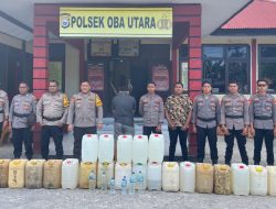 Polisi Tangkap Seorang Warga di Oba yang Selundupkan 400 Liter Minyak Tanah