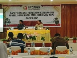 Evaluasi Hasil PHPU, Langkah Ikhtiar Bawaslu Malut Hadapi Sengketa Pilkada
