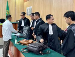 Muhaimin Syarif Pakai Mantan Jubir KPK Cari Keadilan di Persidangan Kasus Suap AGK