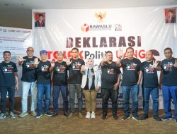 Bawaslu Halmahera Utara Deklarasi Tolak Politik Uang dan Politisasi SARA