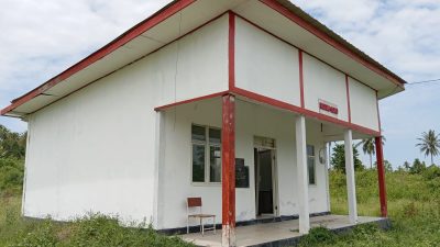 Belum Difungsikan, Ruang Guru SD Unggulan 7 Morotai Rusak Parah