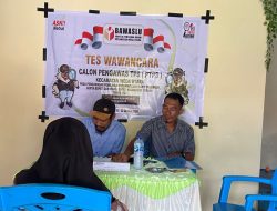 Panwascam Weda Utara Mulai Laksanakan Tes Wawancara Calon PTPS