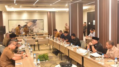 Pemkot Ternate dan DPRD Bahas Hasil Evaluasi Pemprov Soal Ranperda APBDP 2024