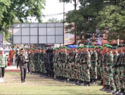 Korem 152 Babullah Ternate Peringatih HUT TNI. Ini Amanat Panglima