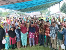 Titip Pembangunan Jalan, Tokoh Masyarakat di Saketa Komitmen Menangkan Husain-Asrul
