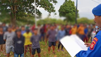 Curi Ikan di Perairan Morotai, 70 Awak Kapal dari Bitung Diamankan Polairud