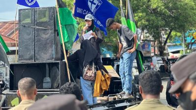 Anggota DPRD Pulau Morotai Dilantik, Disambut Demo Mahasiswa