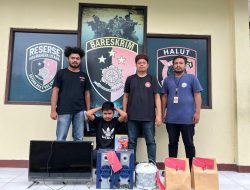 Polres Halut Serahkan Tersangka Pencurian Peralatan Rumah Tangga ke Jaksa