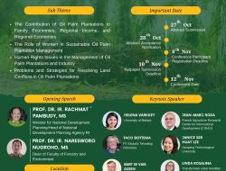 International Conference ICNREC 2024 Digelar, Bahas Tantangan dan Peluang Industri Kelapa Sawit Indonesia