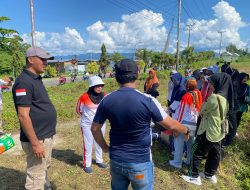 ASN Halmahera Selatan Lakukan Giat Pembersihan di Kawasan SCBD