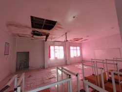 Rusaknya Bangunan SMPN 1 Unggulan di Pulau Morotai