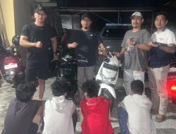 Polisi di Ternate Tangkap 4 Pelaku Pencurian Motor, Ini Kronologinya