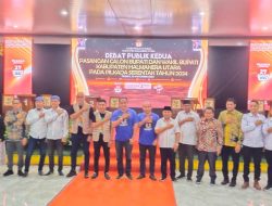 Debat Publik Kedua Pilkada Halmahera Utara Berlangsung Lancar