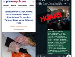 Heboh Warga Tangkap Pelaku Politik Uang di Sula, Bawaslu Sebut Hoaks