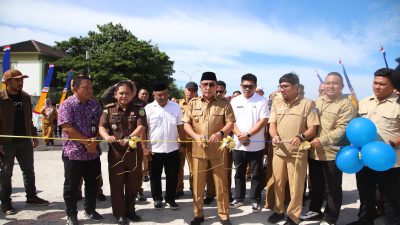 Dianggarkan 6,2 Miliar, Jembatan Sultan Djabir Syah Ternate Mulai Diresmikan