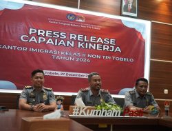 Ini Capaian Kinerja Imigrasi Tobelo di Tahun 2024