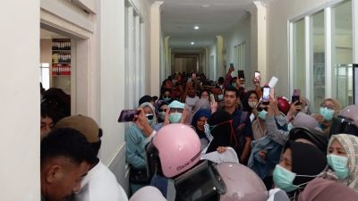Penyebab Ratusan Tenaga PPPK Boikot Ruangan BPKAD Morotai