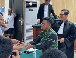 Eks Ketua Gerindra Malut Muhaimin Syarif Divonis 2,8 Tahun Penjara