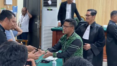 Eks Ketua Gerindra Malut Muhaimin Syarif Divonis 2,8 Tahun Penjara