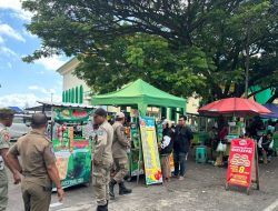 Pedagang di Ternate Kembali Ditertibkan Satpol PP