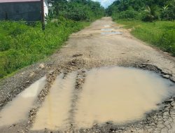 Jalan Rusak di Morotai Hambat Akses Warga ke Rumah Sakit