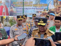 Pastikan Keamanan Jelang Nataru, Polda dan Pemprov Malut Tinjau Sejumlah Gereja