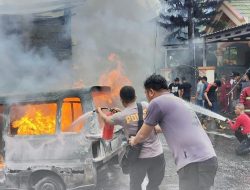 Polisi Ungkap Kronologi hingga Penyebab Kebakaran di Ternate Hanguskan Mobil dan Rumah
